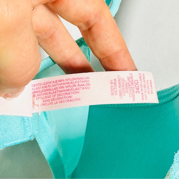 Victoria’s Secret Body by Victoria Lace Lined Perfect Coverage Bra 34DD - Picture 7 of 11